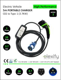 Type-1 Mobile Charger 5m